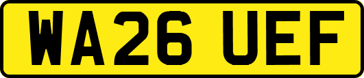 WA26UEF