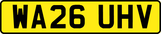 WA26UHV