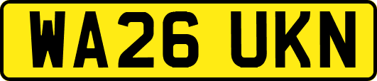 WA26UKN