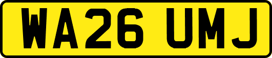 WA26UMJ