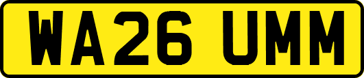 WA26UMM