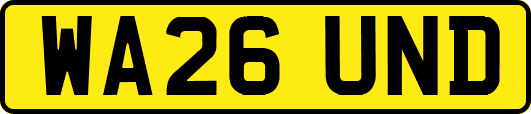 WA26UND