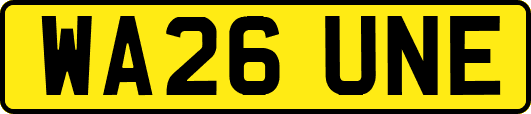 WA26UNE