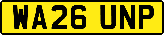 WA26UNP