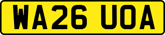 WA26UOA
