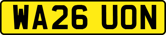 WA26UON