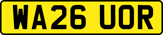 WA26UOR