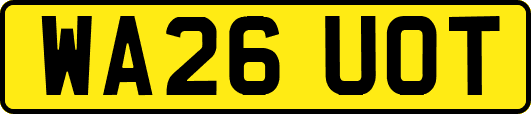 WA26UOT