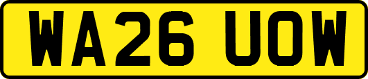 WA26UOW