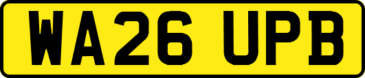 WA26UPB