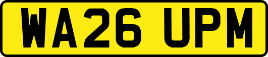 WA26UPM