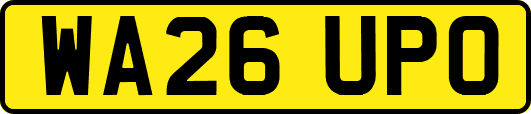 WA26UPO