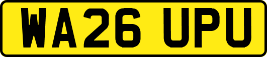 WA26UPU