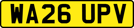 WA26UPV