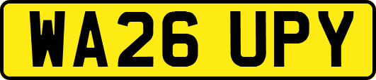 WA26UPY