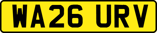 WA26URV