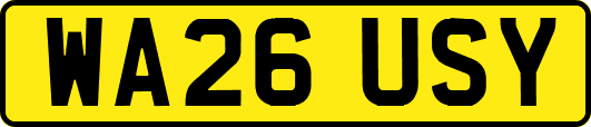 WA26USY