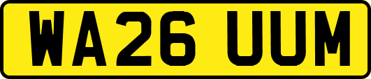 WA26UUM