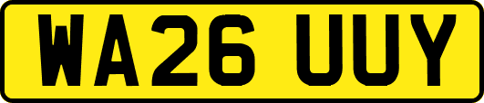 WA26UUY