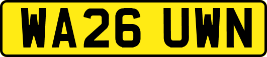 WA26UWN