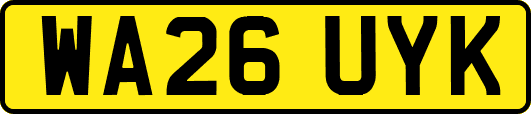 WA26UYK