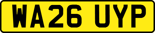 WA26UYP