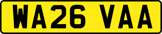 WA26VAA