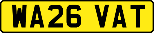 WA26VAT