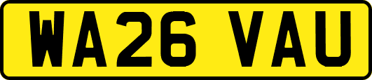WA26VAU