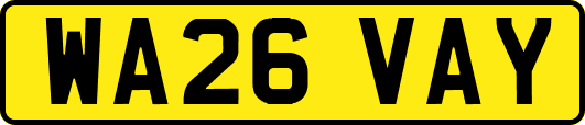 WA26VAY