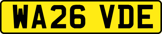 WA26VDE