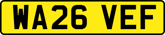 WA26VEF