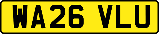 WA26VLU