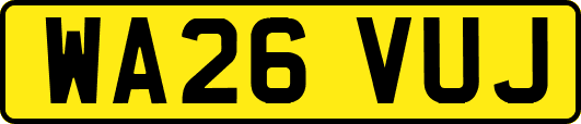 WA26VUJ