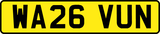 WA26VUN