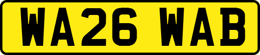 WA26WAB