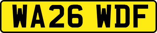 WA26WDF