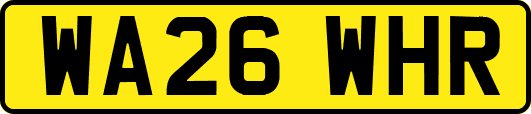 WA26WHR