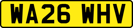 WA26WHV