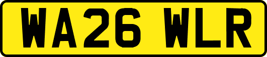 WA26WLR