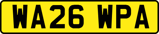 WA26WPA