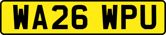 WA26WPU