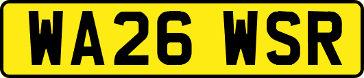 WA26WSR