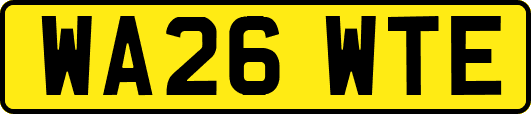 WA26WTE