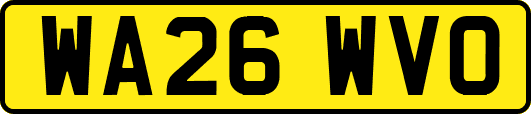 WA26WVO