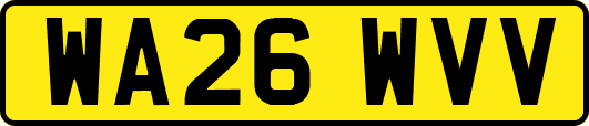 WA26WVV