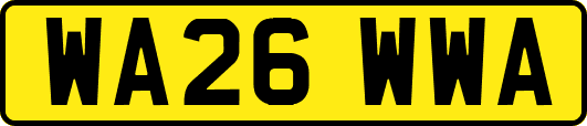 WA26WWA