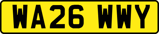 WA26WWY