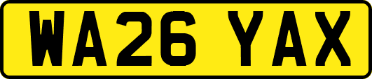 WA26YAX