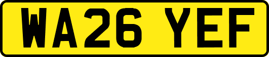 WA26YEF